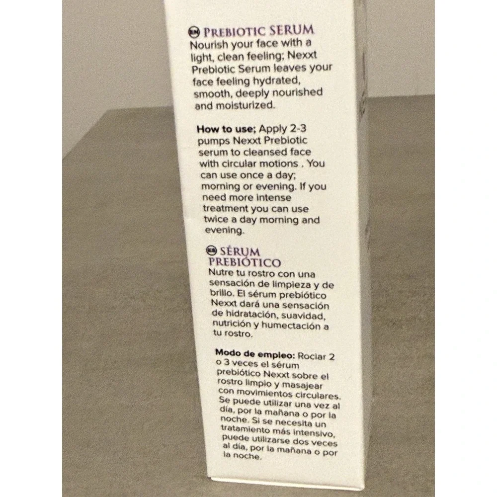 NEXXT Prebiotic Serum 1 fl oz Balancing & Nourishing Skincare/Hydrating/SEALED!!